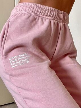 Call her daddy joggers size small EUC